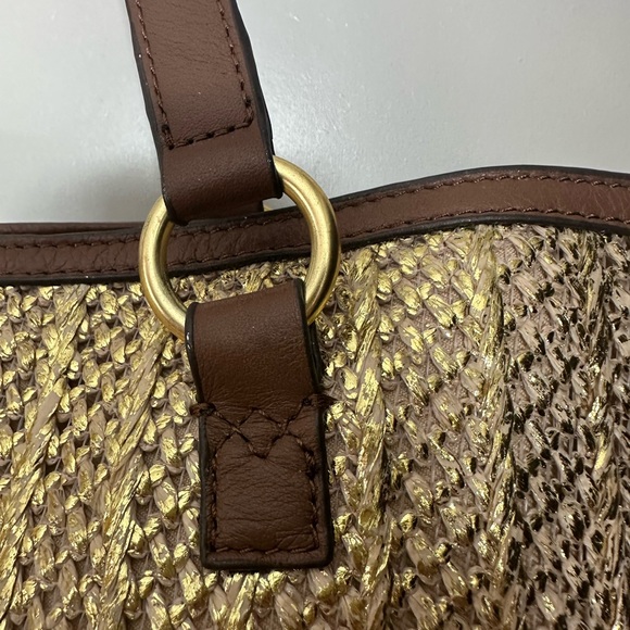 Juicy Couture Palm Springs Metallic
Straw Tote Bag - Picture 10 of 13